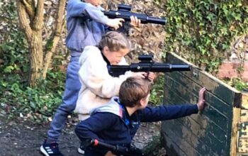 Laser Tag Party at Peter Ashley Activity Centre