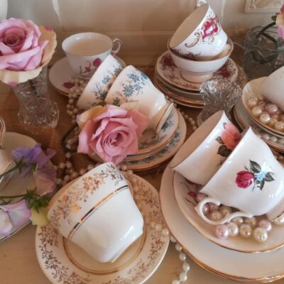 Vintage China Hire Portsmouth | Claire's Vintage China & Prop Hire