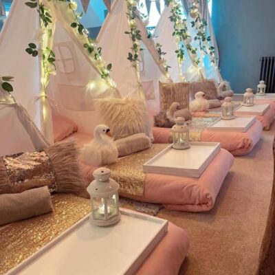 Teepee Sleepovers Derby | The Sleepoverzzz Club