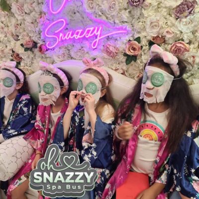 Pamper Parties London | Oh Snazzy Spa Bus