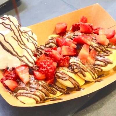 Pancake Cart London | Crumbs and Bakes