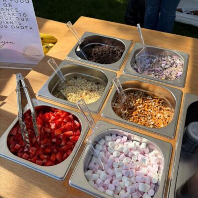 Dessert Cart Hire Hertfordshire | Stacked & Sweet